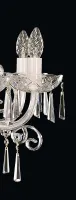 Luster sklenený hladký  EL411803 - detail sviečky
