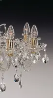 Luster krištáľový EL620819SWPB - detail sviečky