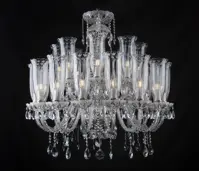 Luster Baccarat style  EL2032402T MAT - Strieborný