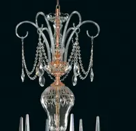 Luster luxusný krištáľový  EL6701801SWPB - detail 