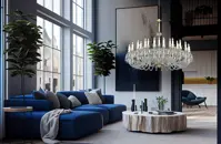 Luster krištáľový luxusný EL6763603AD6