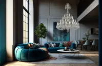 Luster luxusný krištáľový EL6764803AD1