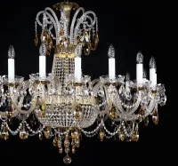 Luster krištáľový luxusný L16038CLN