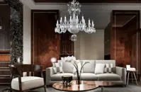 Luster luxusný křištáľový do obýváčky LW308161100G 