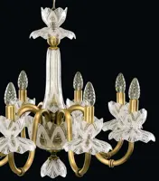Luster s kovovými ramenami EL605819MPT