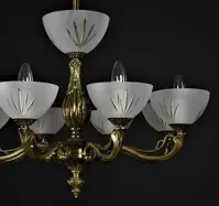 Luster mosadzný LW214081200G