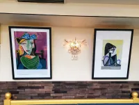 Nástenná lampa Mária Terézia N16254CLN