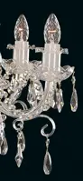 Tradičný krištáľový luster EL140902 - detail sviečky