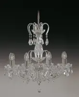 Luster brúsený EL660819 - Strieborný