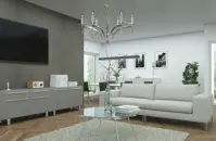 Luster mosadzný LLCH06
