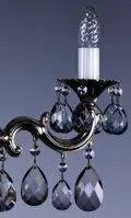 Stolná lampa s farebnými ovesy S350B