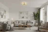 Stropné svietidlo hranaté L245CLN