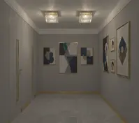 Stropné svietidlo hranaté TX321000804