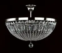 Stropné svietidlo košové LW011090100G - Strieborný