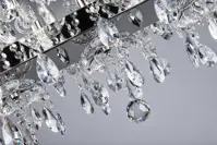 Luster krištáľový moderný EL1021402 OVALPB