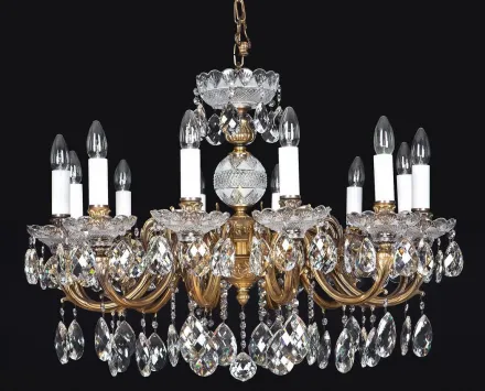 Luster mosadzný EL8531201PT