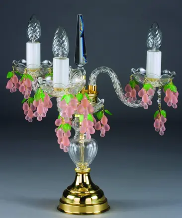 Stolná lampa - ovesy hrozno S165V