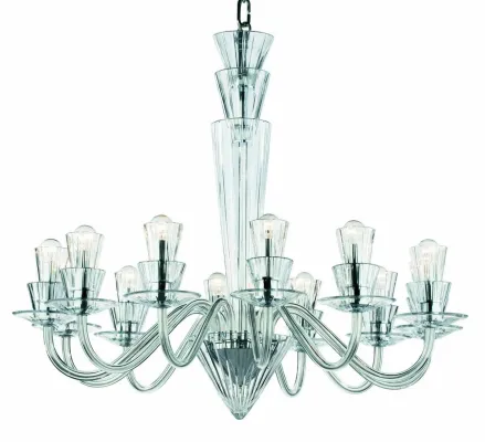 Luster moderný Preciosa Humprecht 12 Ni