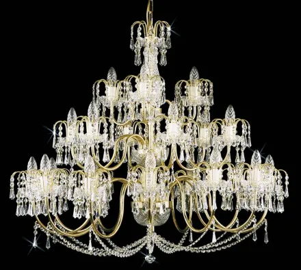 Luster s mosadznými ramenami TX224000021*