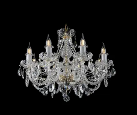 Krištáľový luster EL100802PB