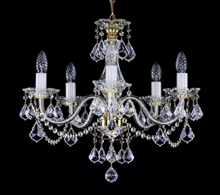Luster krištáľový brúsený L027CLN