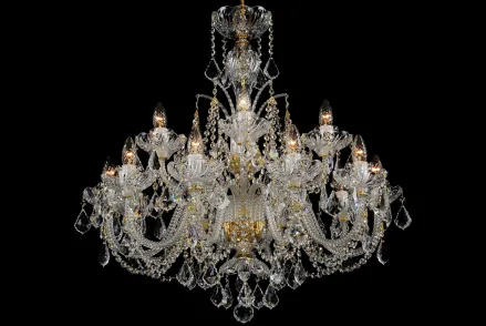 Luster krištáľový LUCH15SW