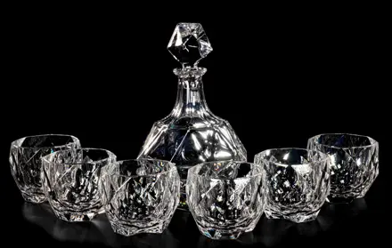 Krištáľový set na whisky BG77070S