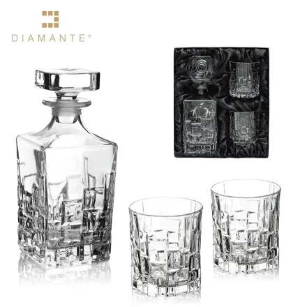 Krištáľový set na whisky 1+2 Quartz RA4055333EUP