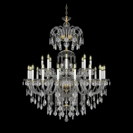 Luster krištáľový luxusný EL1282404PB