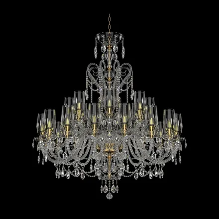 Luster krištáľový luxusný EL13816+801AB3TPB