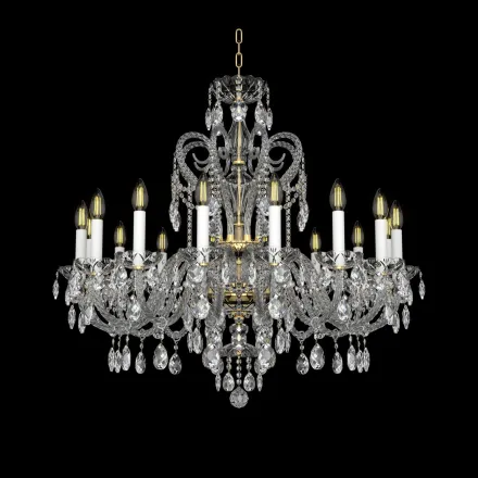 Luster krištáľový luxusný EL1381601PB