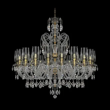 Luster krištáľový luxusný EL1382001AB3TPB
