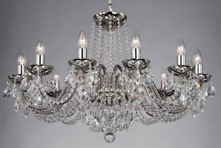 Luster krištáľový LLCH12-COATED-CRYSTAL-NBNSNi