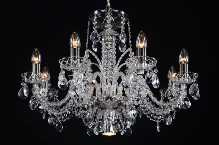 Luster krištáľový LLCH08LEDNi