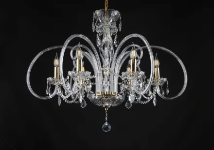 Luster krištáľový moderný EL442604PB