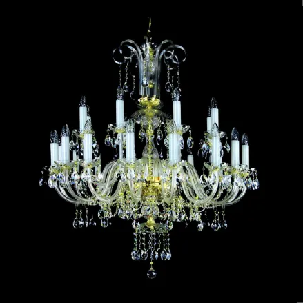 Luster krištáľový veľký L015CLN
