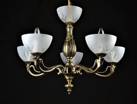 Luster mosadzný LW214051200G