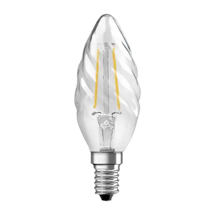LED žiarovka E14 skrútená 4W