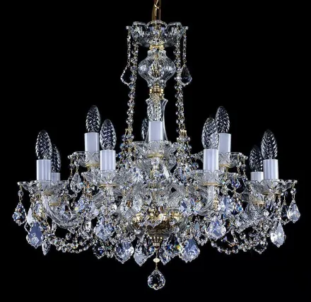 Luster krištáľový brúsený L018CLN