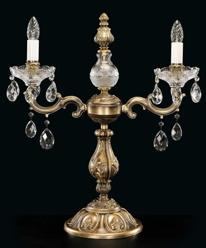 Stolná lampa mosadzná ES850201PT