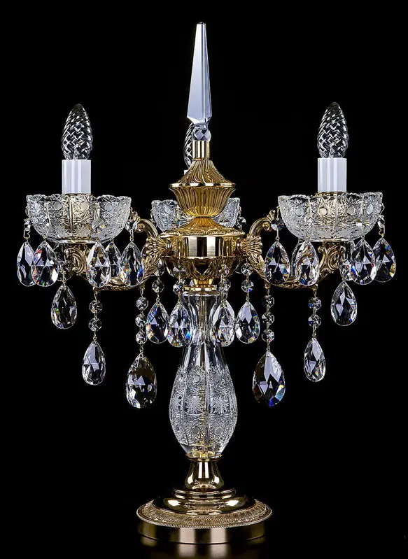 Lampa stolná mosadzná S310CLN