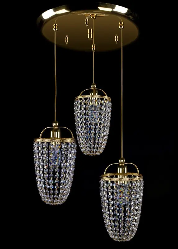 Závesné svietidlo krištáľové L472CLN