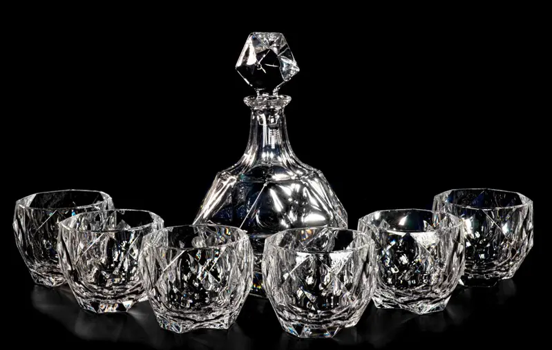 Krištáľový set na whisky BG77070S