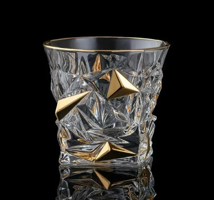 Pohár na whisky súprava 2 ks BG12107-zlato Pohár na whisky súprava 2 ks BG12107-zlato