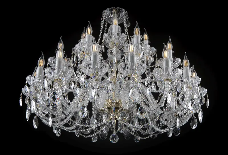 Luster luxusný krištáľový EL1072801PB Luster luxusný krištáľový EL1072801PB