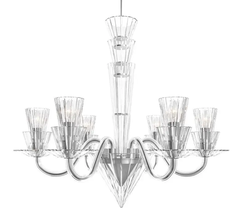 Sklenený luster P4282541RY