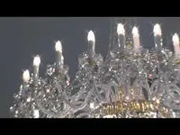 Krištáľový luster luxusný L004CLN