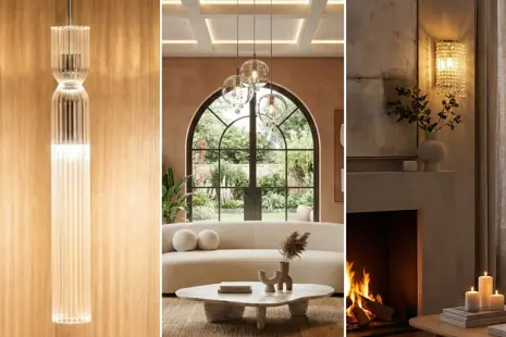 Krištáľ v modernom interiéri