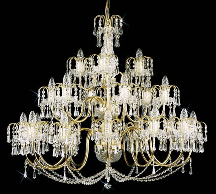Luster s mosadznými ramenami TX224000021*
