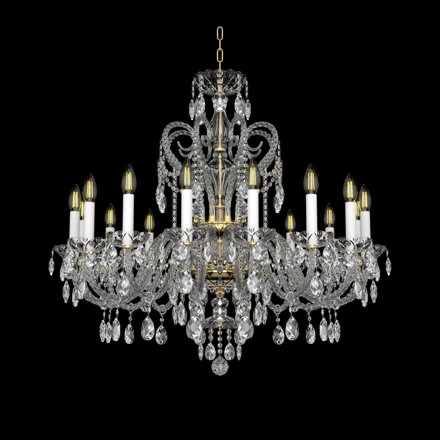 Luster krištáľový luxusný EL1381601PB
